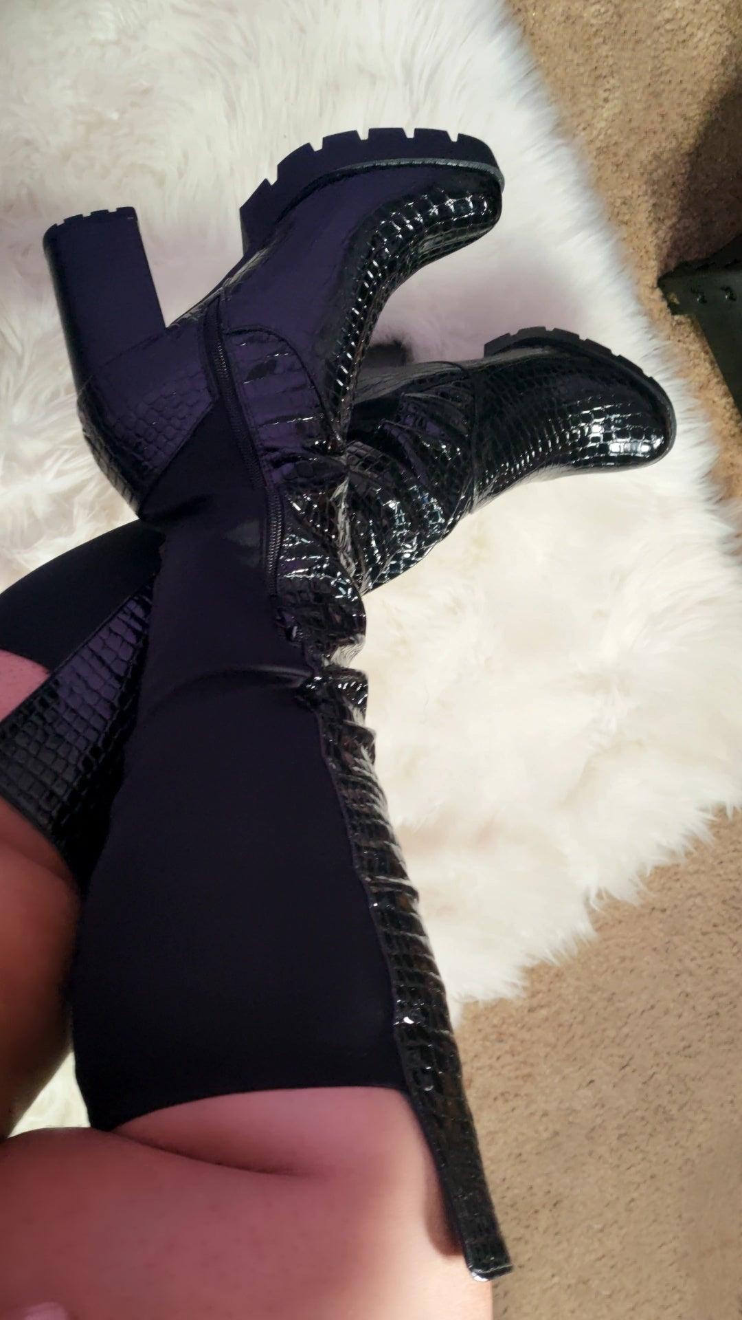 Plus size YAZMIN BOOTS - Love Your Curves Shop