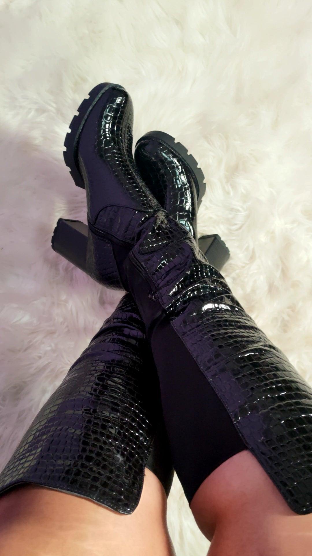 Plus size YAZMIN BOOTS - Love Your Curves Shop