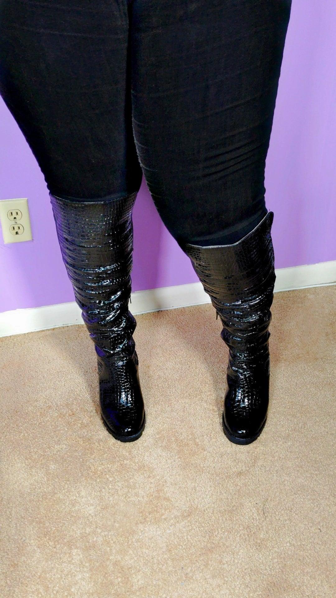 Plus size YAZMIN BOOTS - Love Your Curves Shop