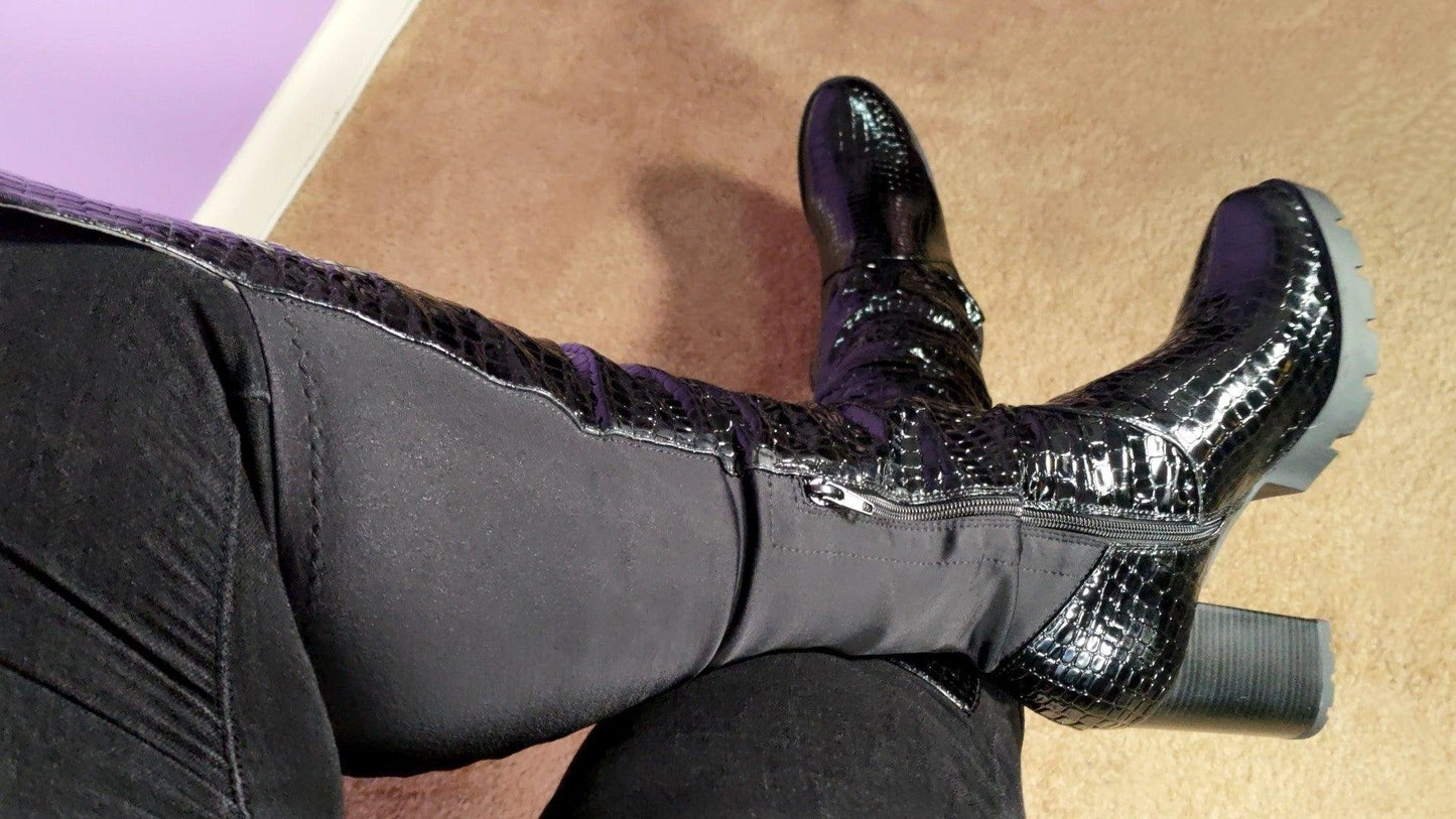 Plus size YAZMIN BOOTS - Love Your Curves Shop
