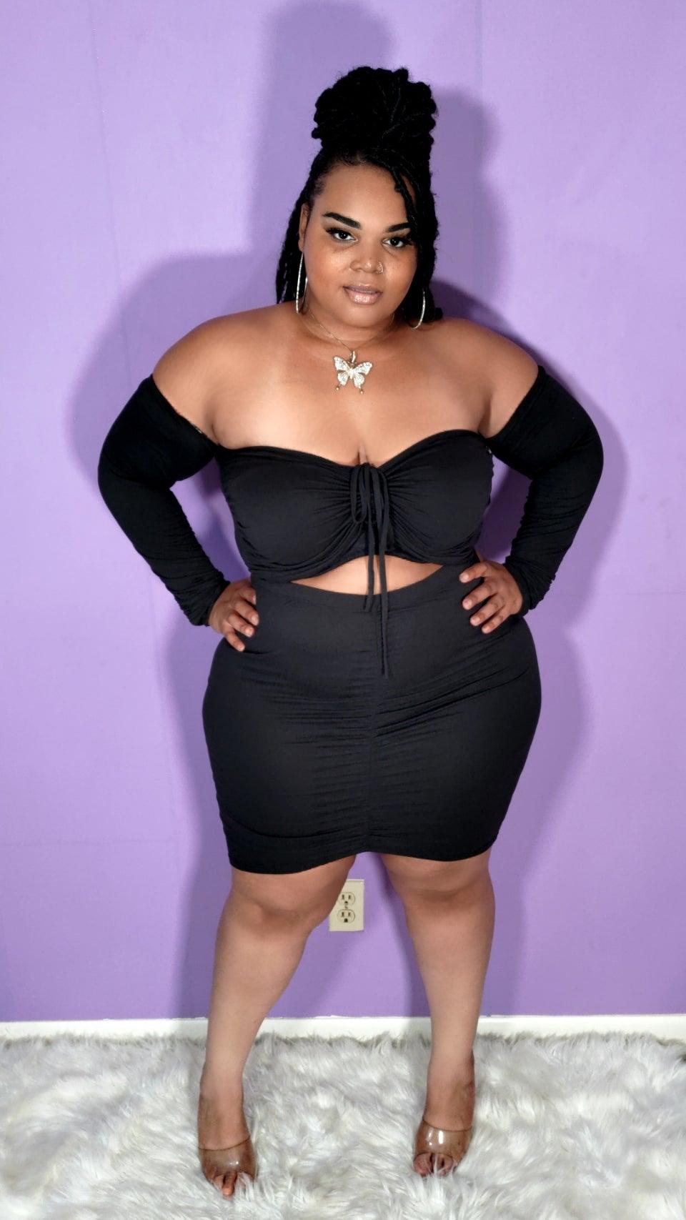 Plus size "BORN READY" SET - Love Your Curves Shop