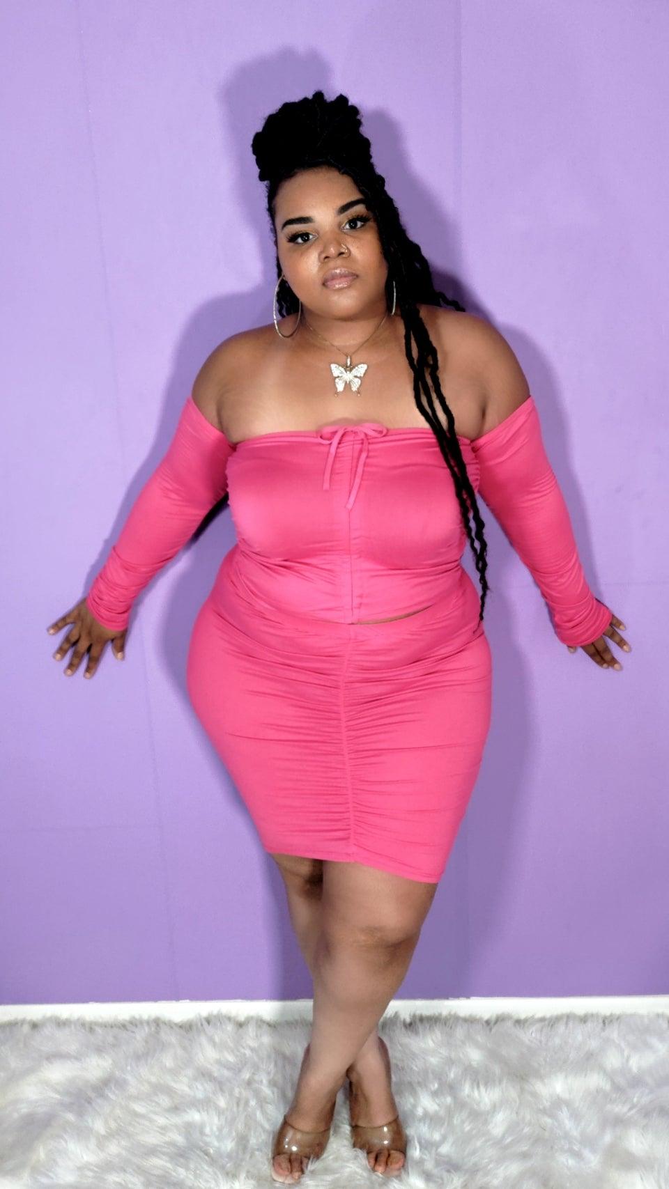 Plus size "BORN READY" SET - Love Your Curves Shop