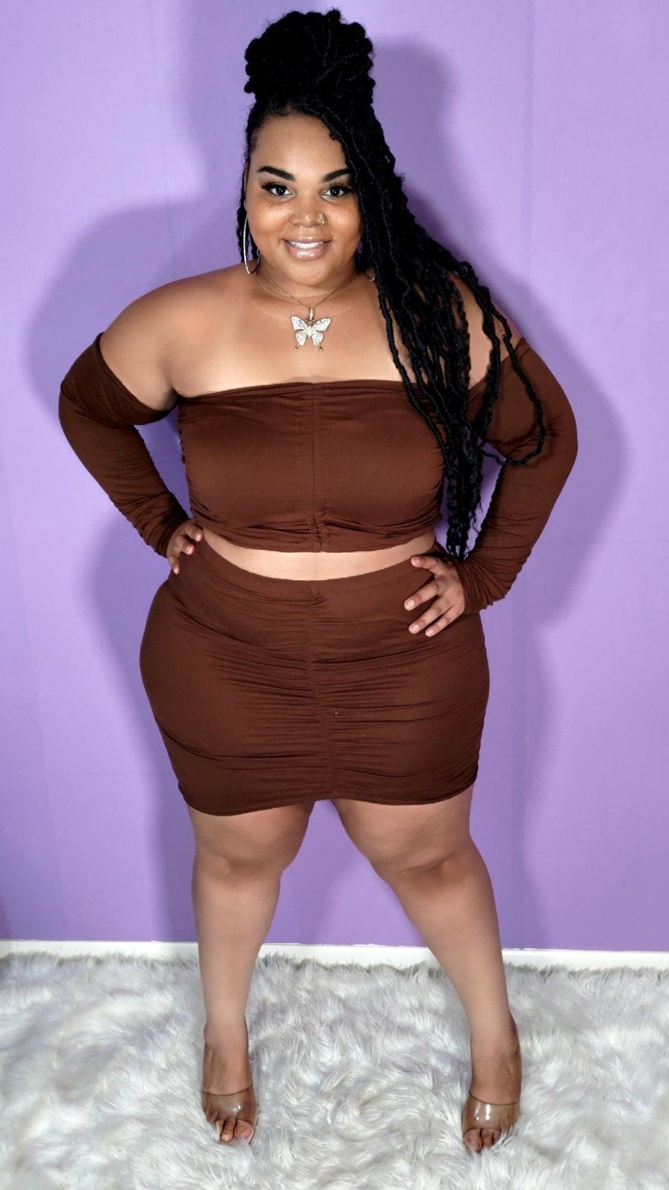 Plus size "BORN READY" SET - Love Your Curves Shop