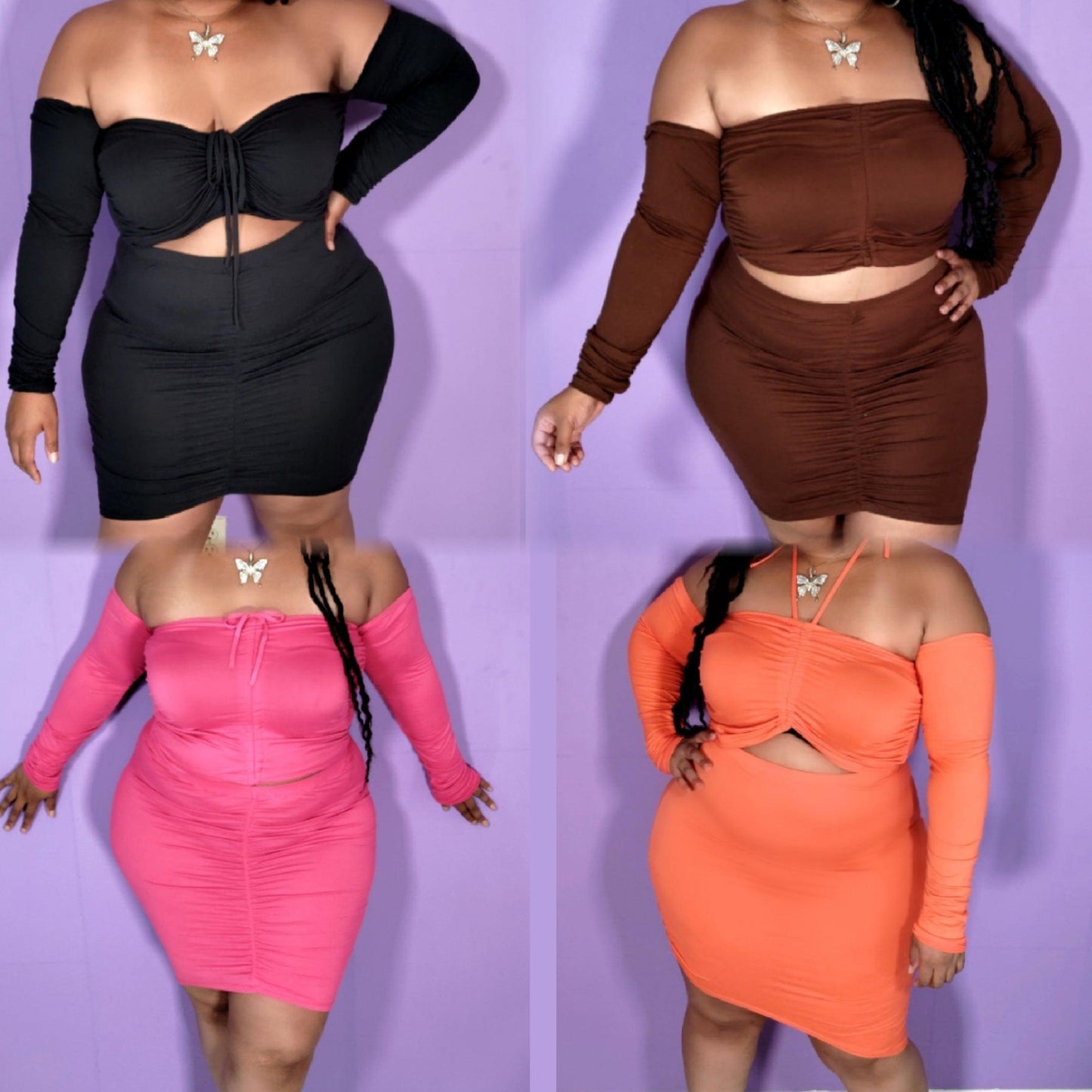 Plus size "BORN READY" SET - Love Your Curves Shop