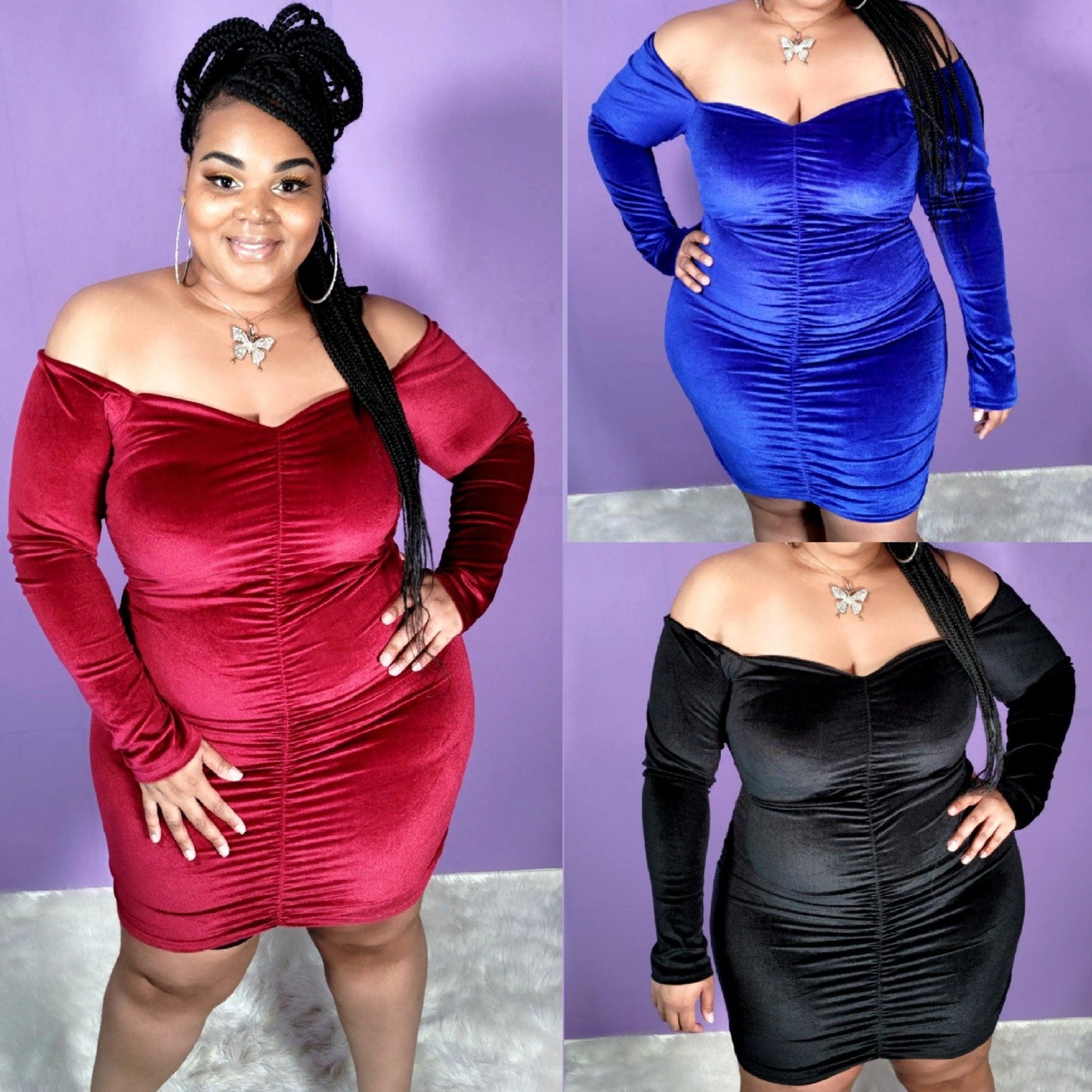 Plus size "KIMI" DRESS - Love Your Curves Shop