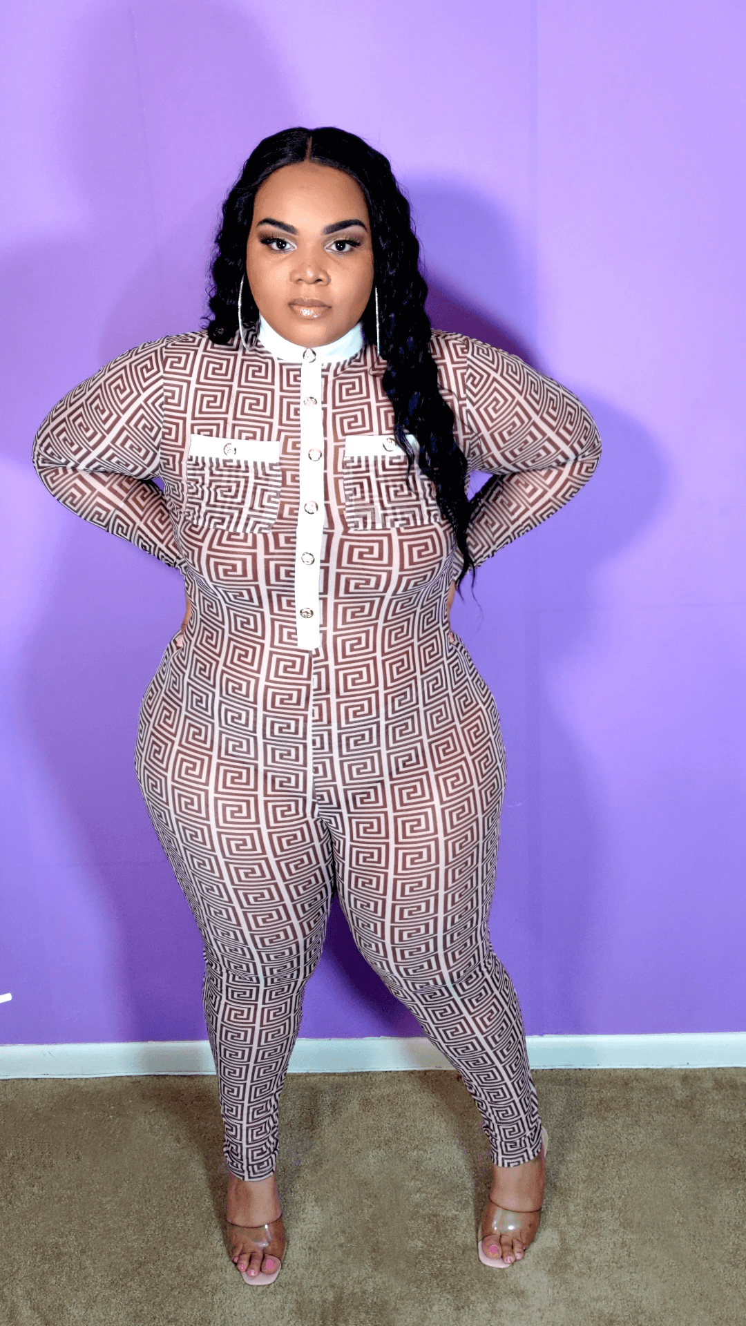 Plus size "Lucid" Jumpsuit - Love Your Curves Shop