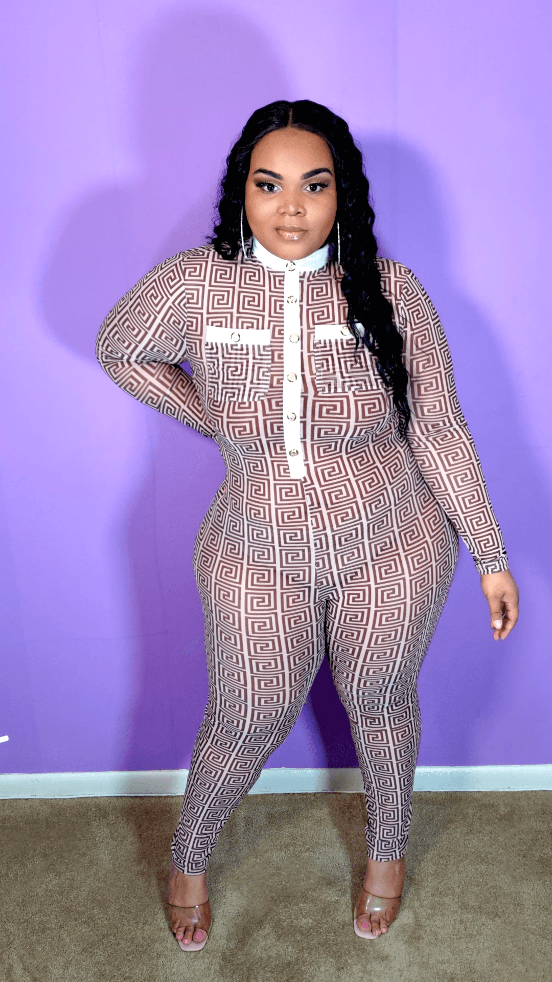 Plus size "Lucid" Jumpsuit - Love Your Curves Shop