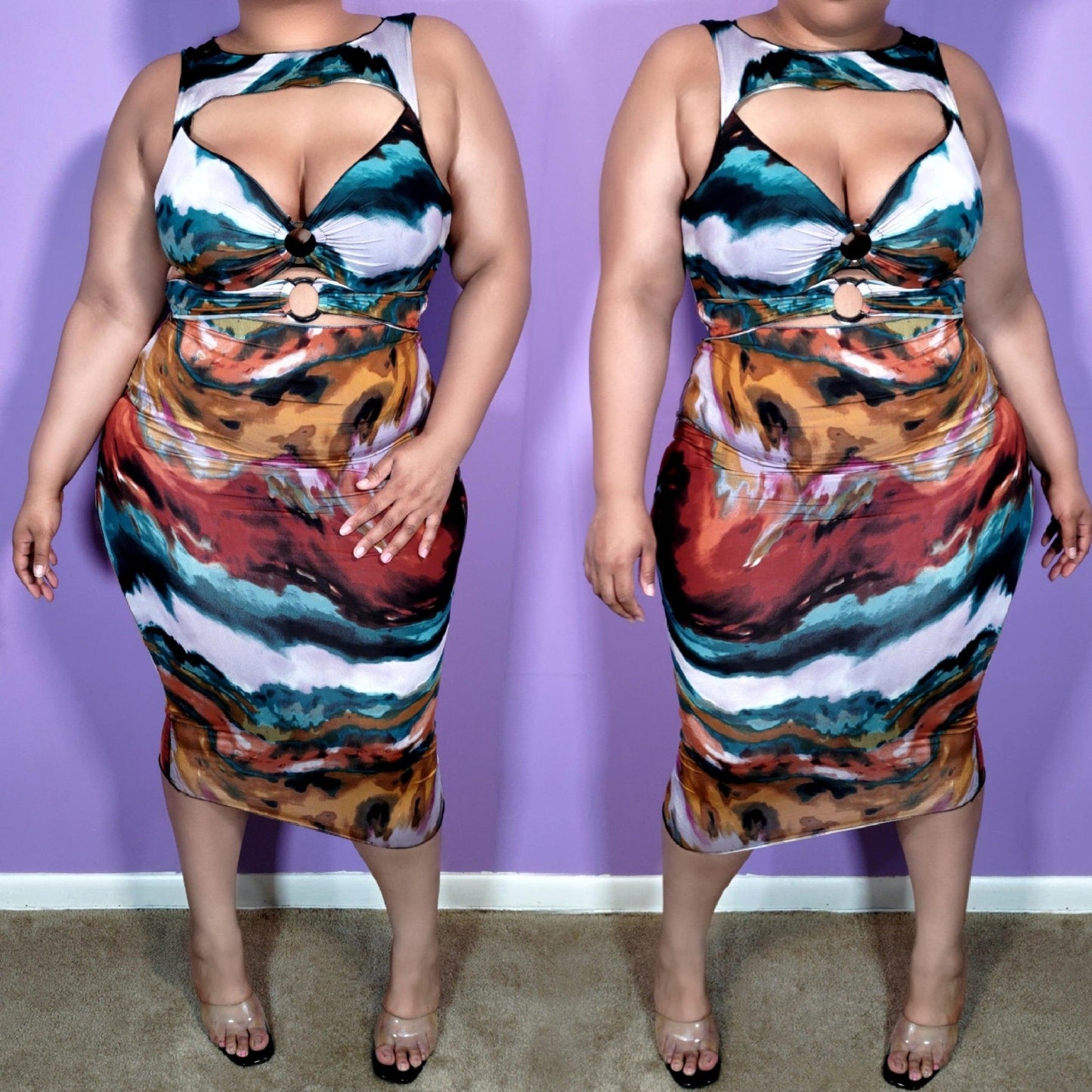 Plus size "VESTA" DRESS - Love Your Curves Shop