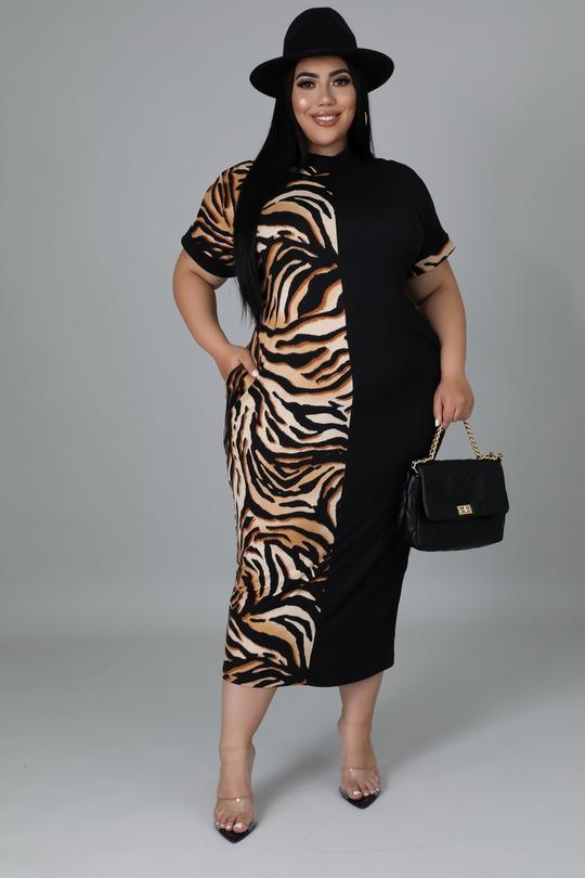 Plus size "Spirit Animal" Dress *** - Love Your Curves Shop